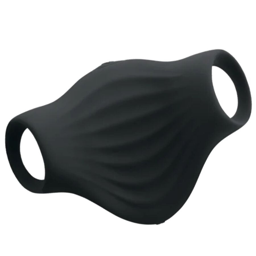 Rocks-Off - Palm Schwarzer Flexibler Vibrator-Masturbator