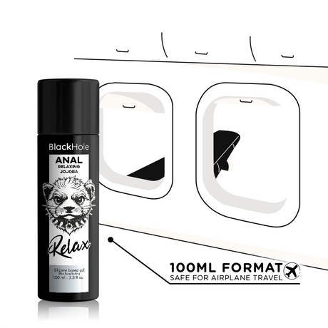 Black Hole - Anal Entspannende Jojoba Relax Silikonbasis 100 ml