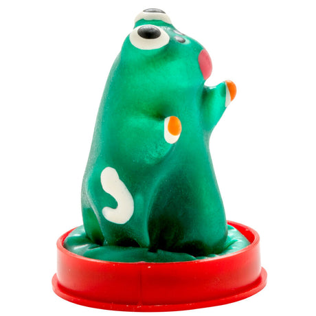 Condomerie - Handbemalte Neuheitskondome Froschmodell 1