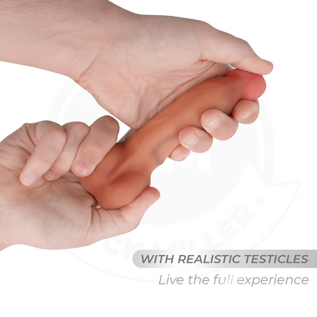 Realistischer Dildo Hyperrealistischer Artikulierbarer 14,8 cm.4