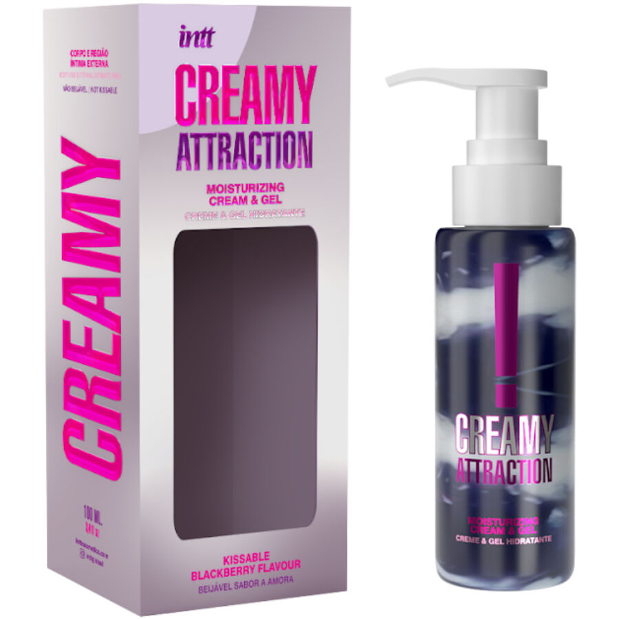 Intt Releases - Kissable Creme und Gel mit Brombeergeschmack 100 ml