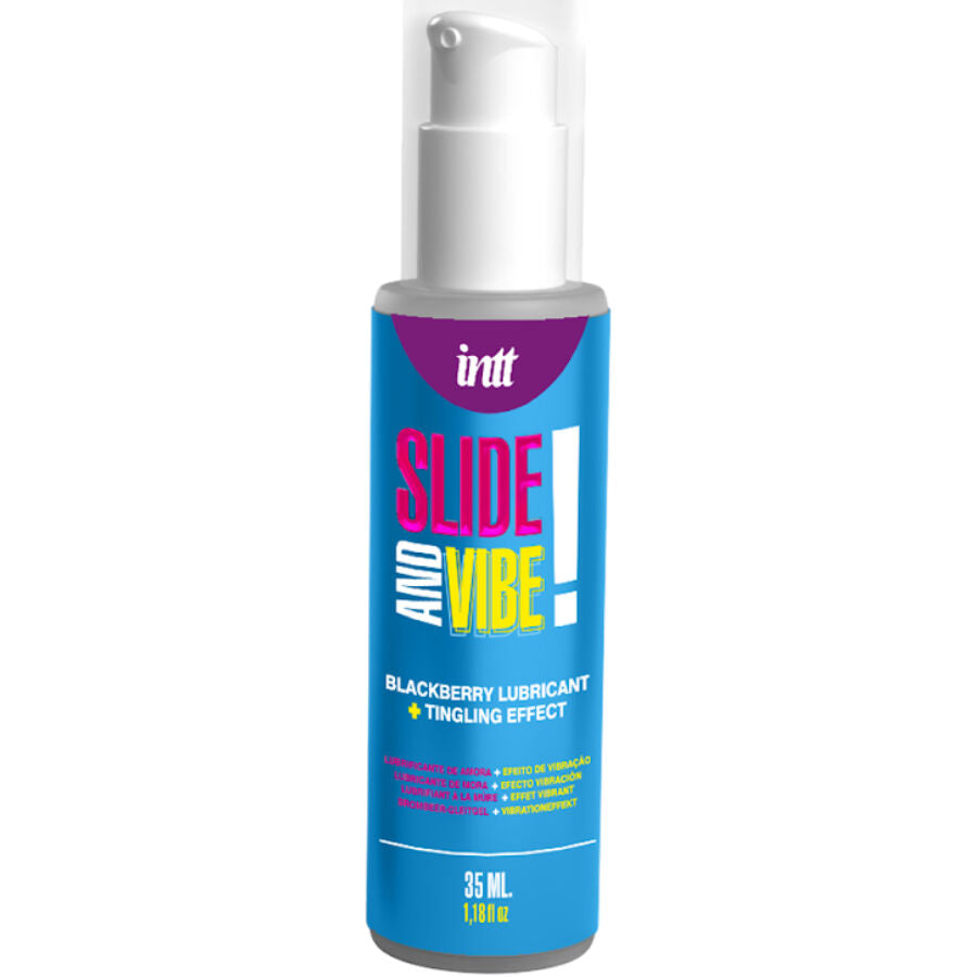 Intt Releases - Küssbares Vibrierendes Gleitmittel auf Wasserbasis 35 ml