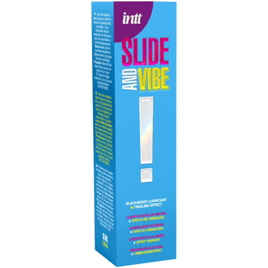 Intt Releases - Küssbares Vibrierendes Gleitmittel auf Wasserbasis 35 ml