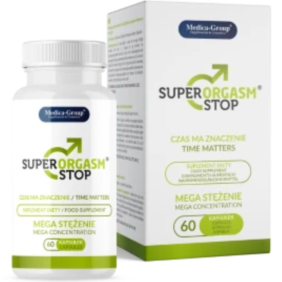 Medica Group - Super Orgasm Stop Delay für Männer 60 Kapseln