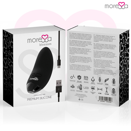 Moressa - Blossom Schwarzer Vibrator