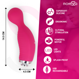 Moressa - Kirk Duo Suction + Multi-Performance Massager Premium Silikon Wiederaufladbar