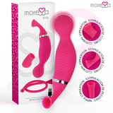 Moressa - Kirk Duo Suction + Multi-Performance Massager Premium Silikon Wiederaufladbar
