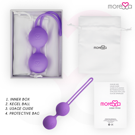 Moressa - Osian Drei Premium Lila Silikon