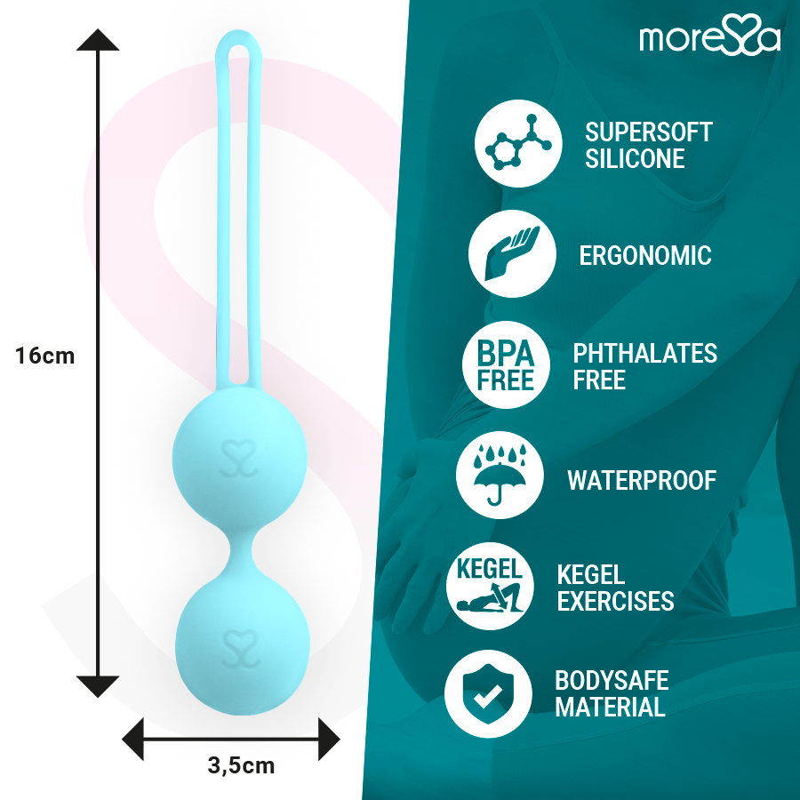 Moressa - Osian Zwei Premium Türkis-Silikon