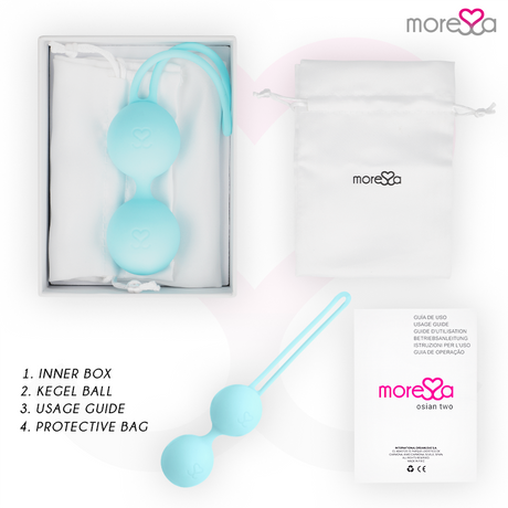 Moressa - Osian Zwei Premium Türkis-Silikon