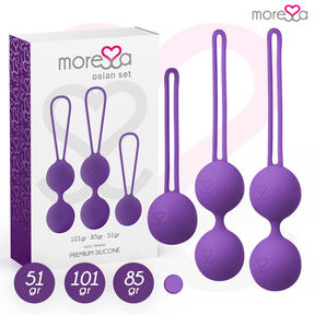 Moressa - Osian Set Premium Lila Silikon