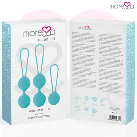 Moressa - Osian Set Premium Türkis Silikon