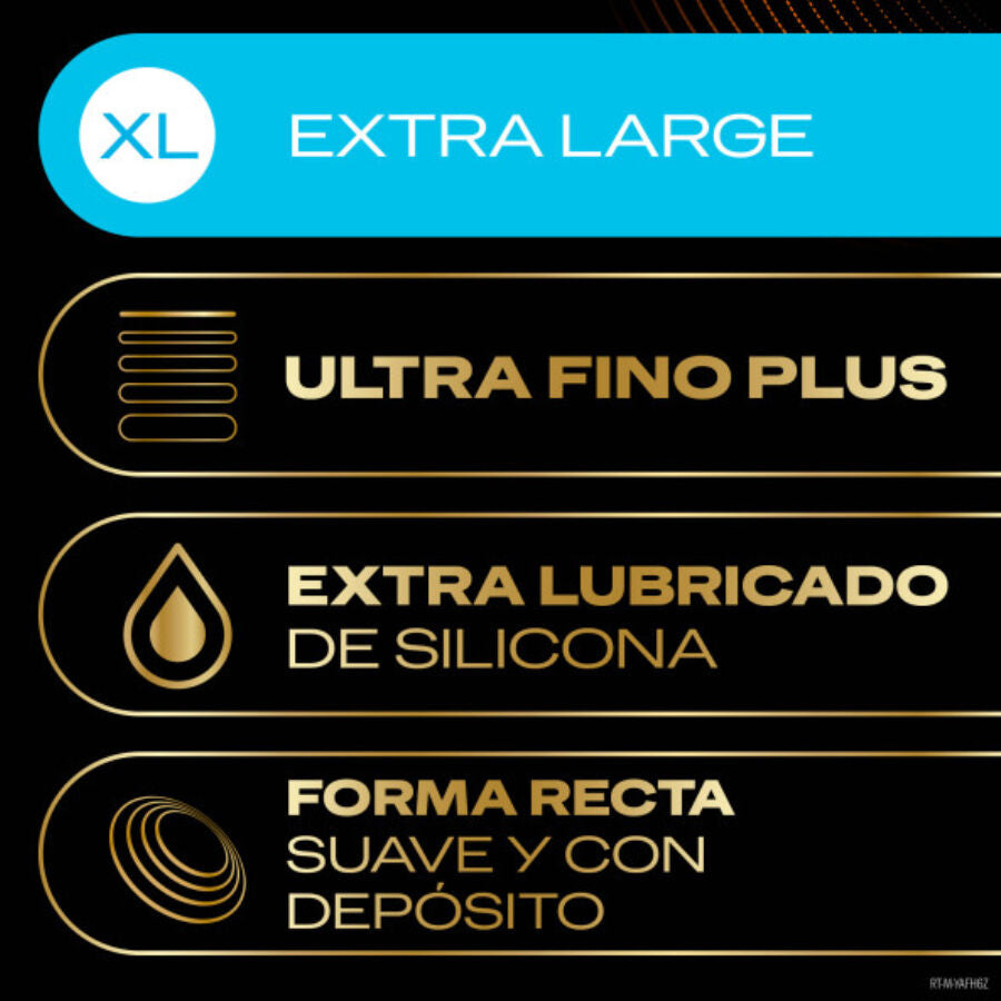 Durex - Total Connection XL Ultra Fine plus Latexfrei 10 Einheiten