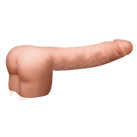 Masturbator Penis- und Anus- Alles in Einem XL Hautfarbe 17,5 x 5 cm.1