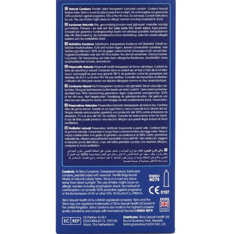 Skins - Natürliche Premium-Kondome Packung 16