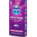 Skins - Extra Grosse Premium-Kondome Packung 8