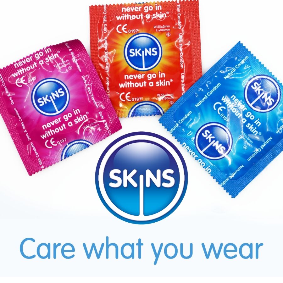 Skins - Sortierte Premium-Kondome Packung 8