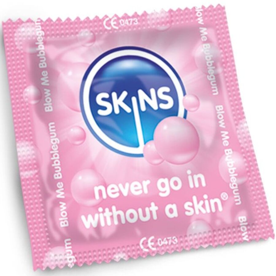 Skins - Bubblegum Premium-Kondome Packung 4