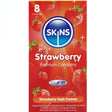 Skins - Erdbeere Premium-Kondome Packung 8