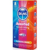 Skins - Sortierte Premium-Kondome Packung 8