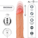 Mr Intense - Brosnan Realistisches Multifunktionsgerät mit Vibration, auf- und Ab-Fernbedienung, 22 cm - oder - 4 cm