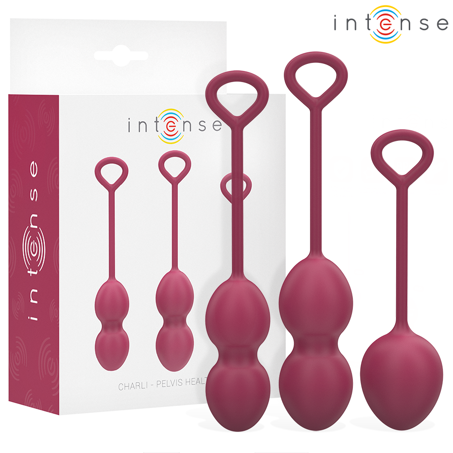 Intense - Charli Kegel Ball Kit Burgund