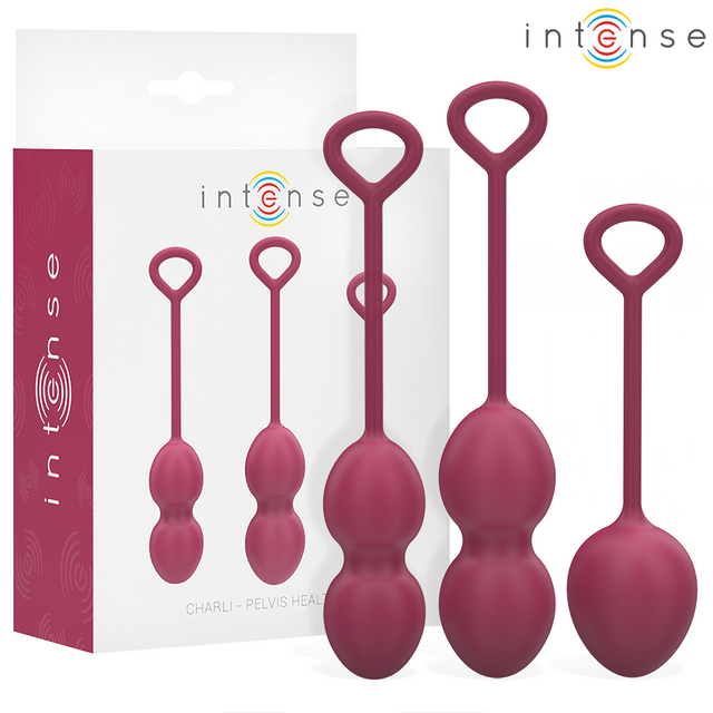Intense - Charli Kegel Ball Kit Burgund