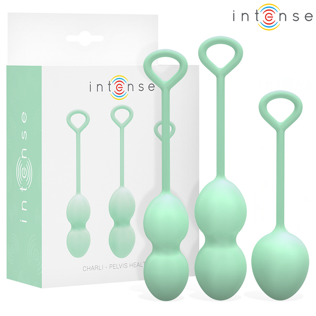 Intense - Charli Kegel Ball Kit Hellgrün