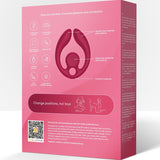 Snail Vibe - Gizi Duo Paarstimulator Fernbedienung Burgund