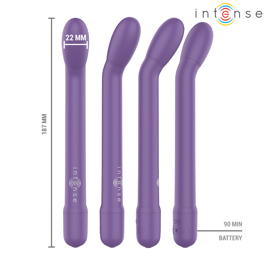 Intense - Karlie Wiederaufladbarer g-Spot-Stimulator Lila