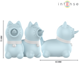 Intense - Duchess Stimulator mit Rotierender Zunge 360º Blau