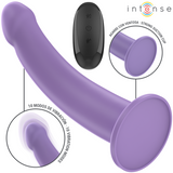 Intense - Eddie Vibrator 17,5 cm 10 Vibrationen Lila Fernbedienung