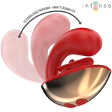 Intense - Mariah Vibrator & Stimulator in U-Form 10 Vibrationen Rot