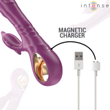 Intense - Halle Multifunktionsvibrator mit Delfin-Stimulierender Zunge Lila