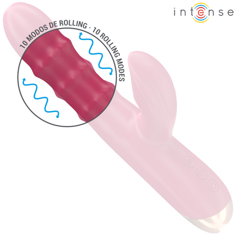Intense - Chloe Multifunktionsvibrator 3 in 1 Rot