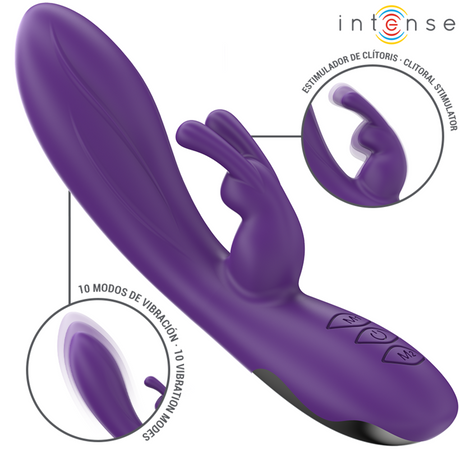 Intense - Randall Rabbit Vibrator 10 Vibrationen Lila