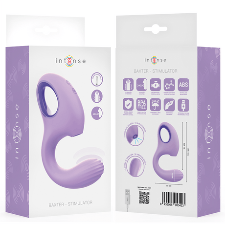 Intense - Baxter Vibrator & Stimulator Violett
