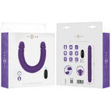 Intense - Gunter Dildo Doppelvibrator 40 cm Lila Fernbedienung