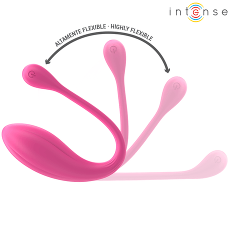 Intense - Janice U Vibrator Doppelstimulation 10 Vibrationen Rosa Fernbedienung