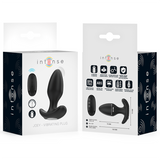 Intense - Joey Anal Plug 10 Vibrationen Schwarz Fernbedienung