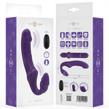 Intense - Jill Doppelvibrator 20 cm Lila Fernbedienung