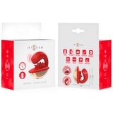 Intense - Mariah Vibrator & Stimulator in U-Form 10 Vibrationen Rot