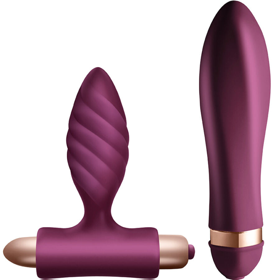Climaximum - Desire Kit Twisted Vibrator + Analplug