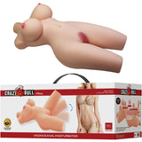 Crazy Bull - Tiffany Realistischer Weiblicher Torso Vagina und Anal 5,5 kg