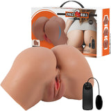 Crazy Bull - Hailey Vibrator Butt mit Realistischer Vagina und Anus-Fernbedienung
