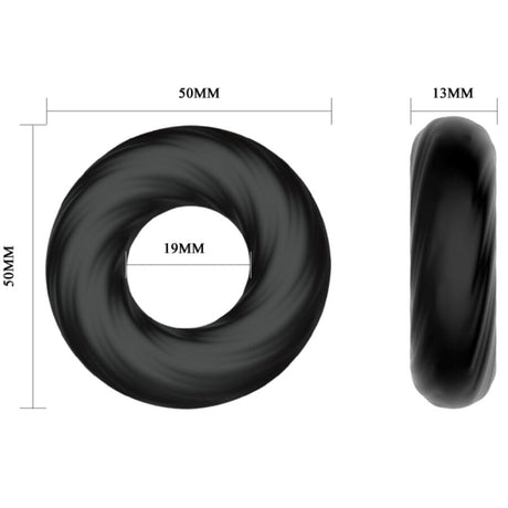 Penisring Spiral-Silikonring Ø 5 cm.5