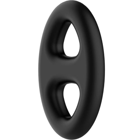 Penisring Doppelter Ovaler Silikonring Ø 1,95 cm.2