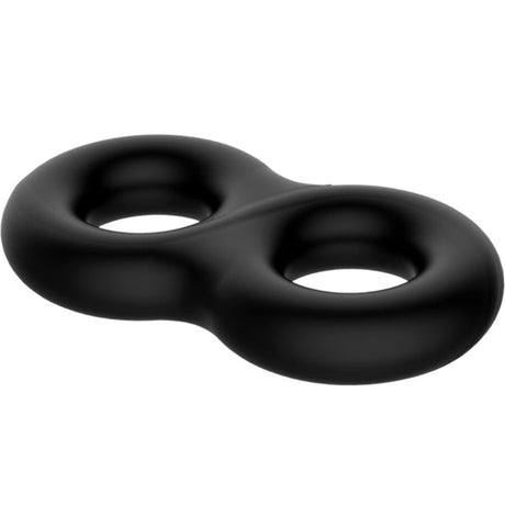 Penisring Doppelter Unendlichkeitsring aus Silikon Ø 1,9 cm.4