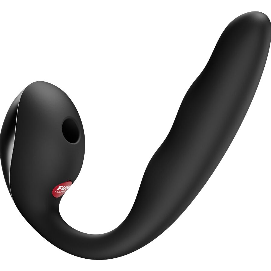 Fun Factory - Allegro Einsetzbarer Doppel-Luftpulsvibrator Schwarz