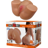 Crazy Bull - Geriann Realistischer Weiblicher Po-Vibrator und Sauger mit Ton 5,5 kg